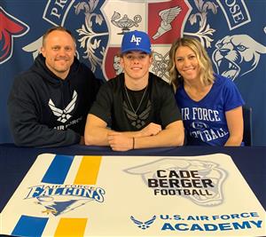 Cade Berger Signing Day February 2021 